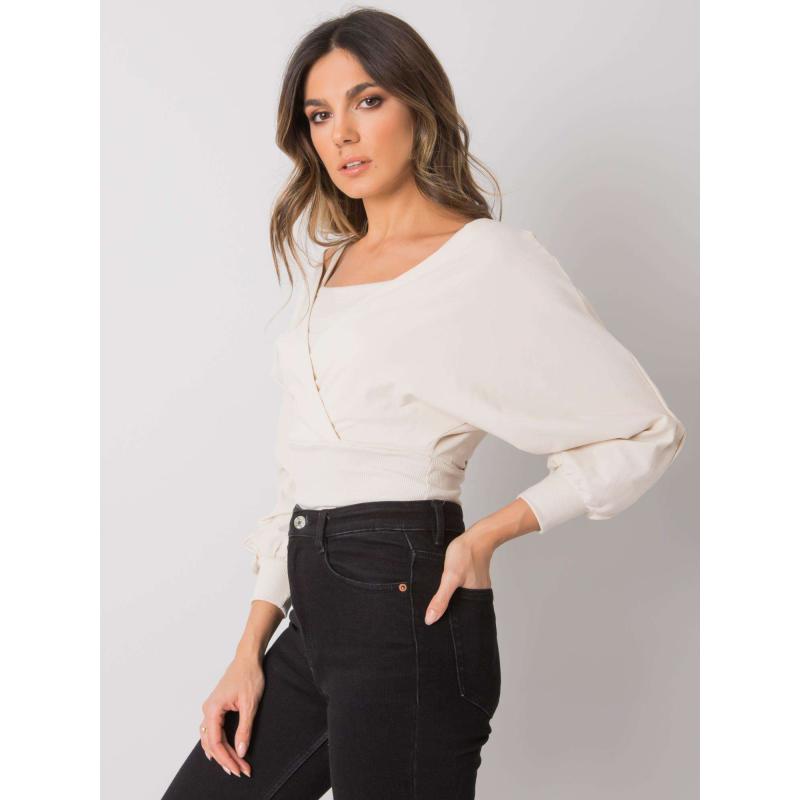 Dámská halenka Chavri RUE PARIS béžová