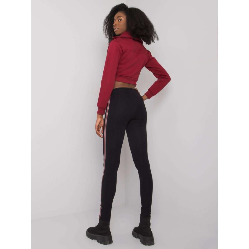 Dámské legíny bavlněné Jianna RUE PARIS černé  