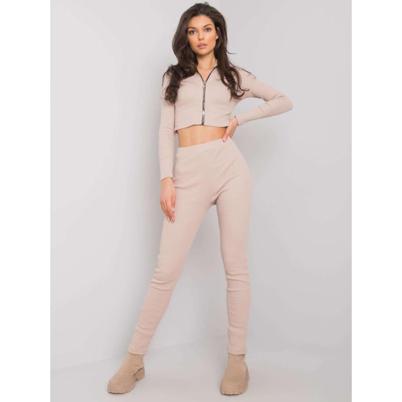 Női szett Ivette RUE PARIS világos bézs