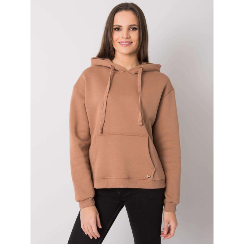 Dámská mikina GEORGIE hnědá