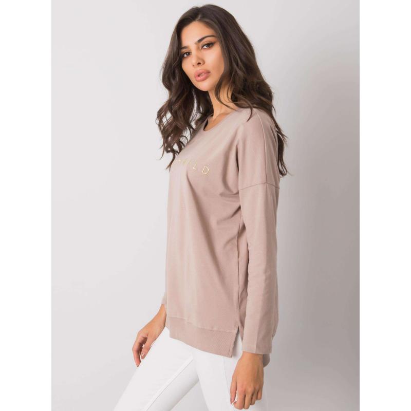 Női plus size blúz Halle RUE PARIS bézs színben