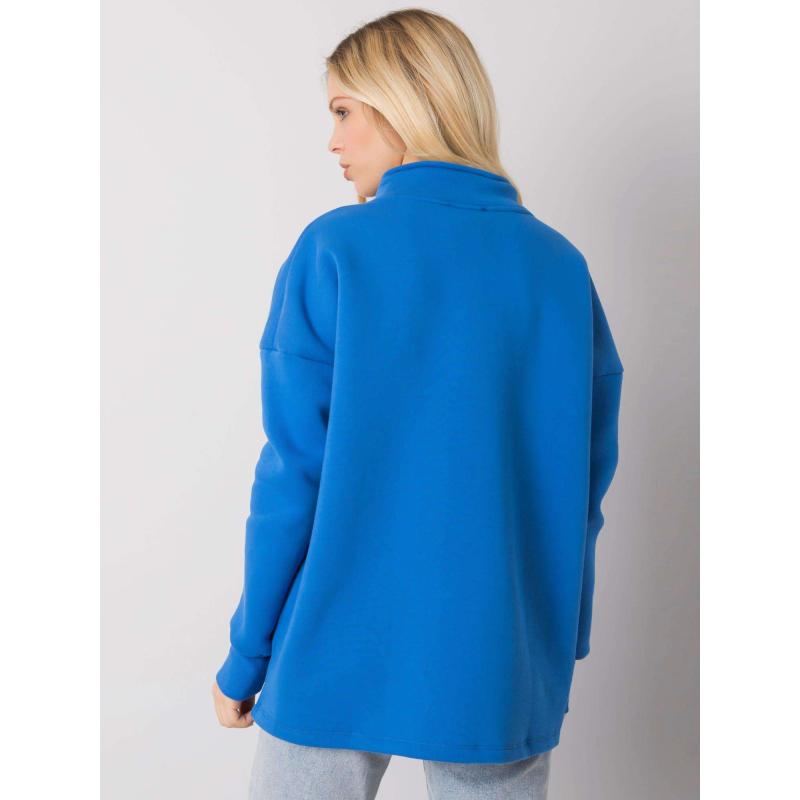 Dámská mikina s kapucí Jasmine RUE PARIS tmavě modrá 