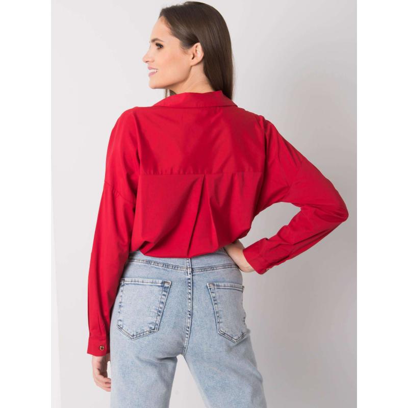 Női ing CAMILA burgundi