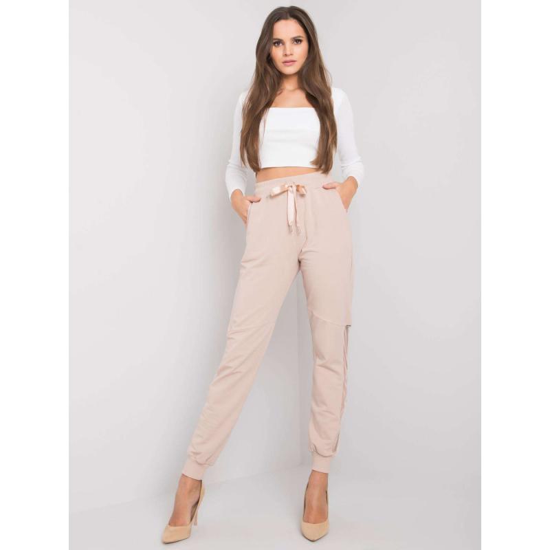 Dámské tepláky SUSAN světle béžové 