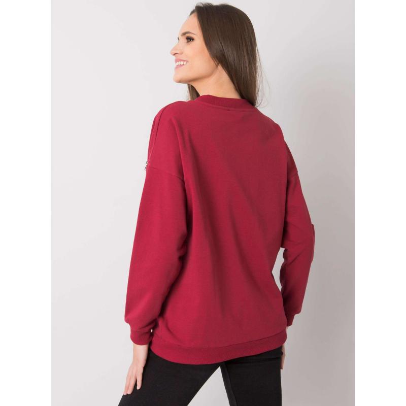 Dámská mikina Marseille RUE PARIS bordó 