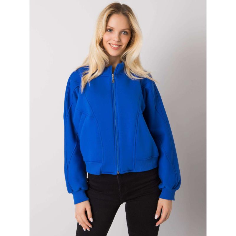 Női kapucnis pulóver EMMA kék