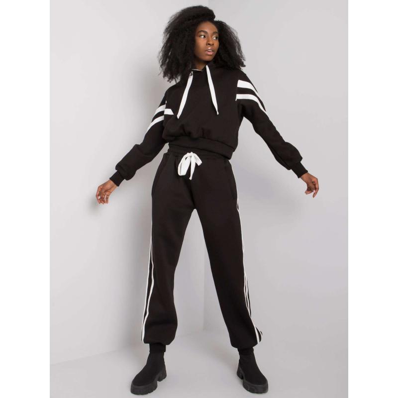 Dámský set s pruhy STACY černý 