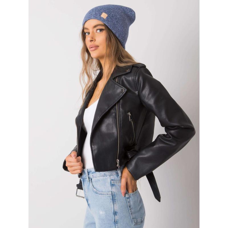 Dámská čepice RUE PARIS tmavě modrá 