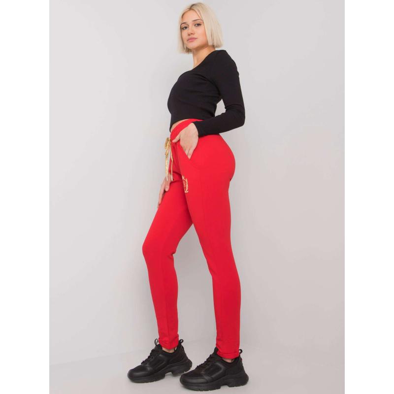 Dámské tepláky LEEDS červené 