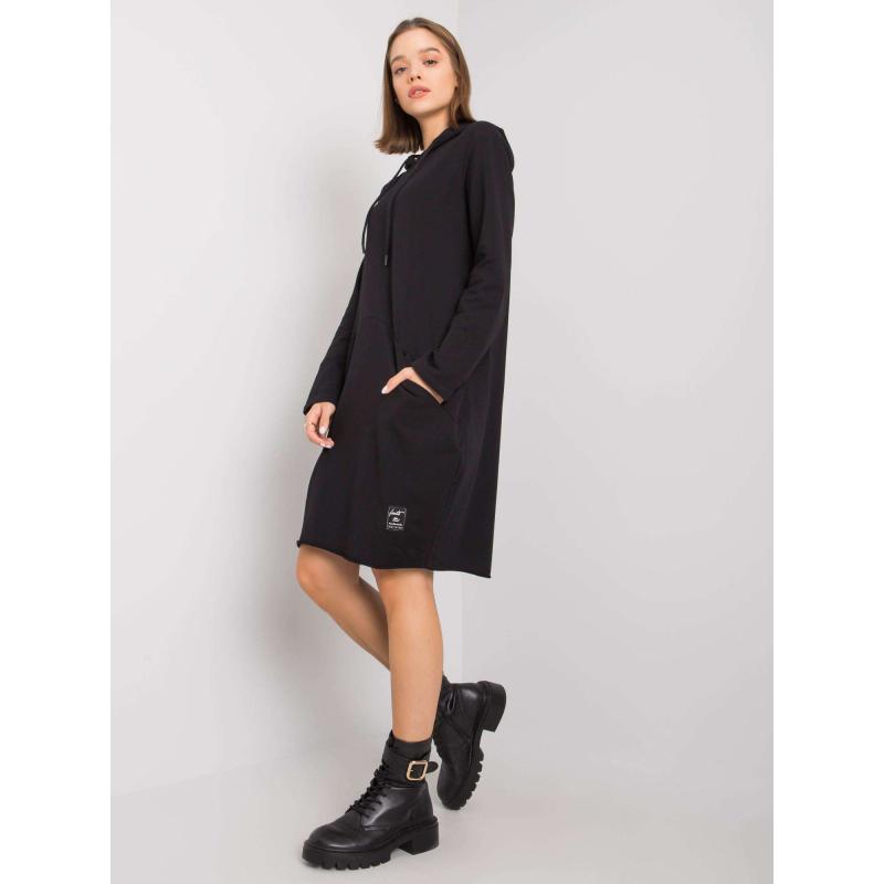 Dámske šaty s kapucňou ALDILA black