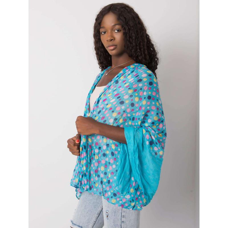 Dámský šátek s potiskem TREY modrý