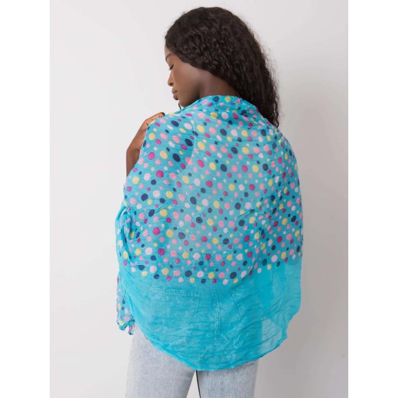 Dámský šátek s potiskem TREY modrý