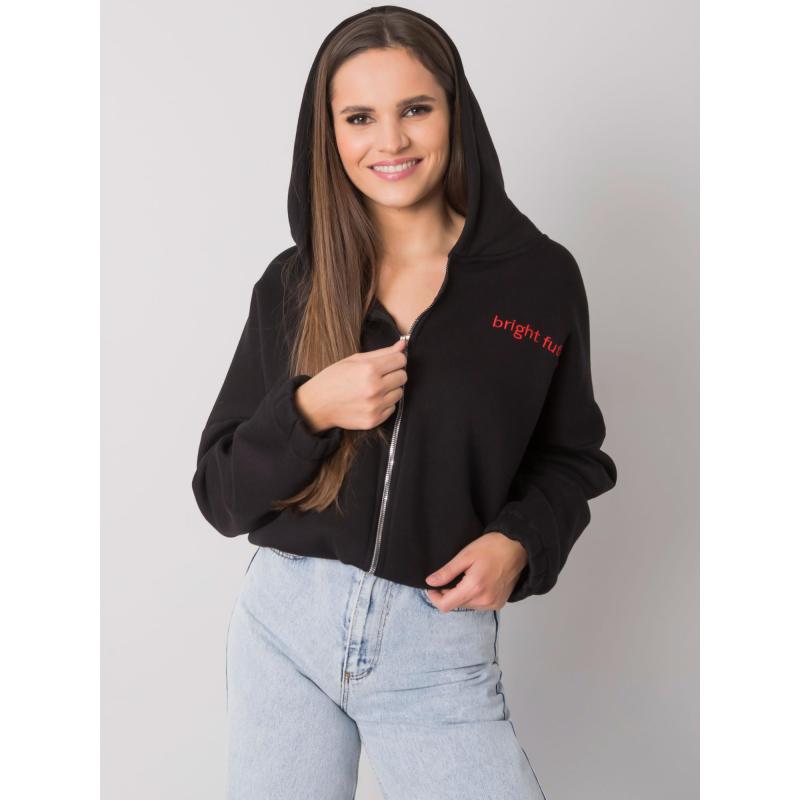 Dámská mikina vyšívaná Michelle RUE PARIS černá  