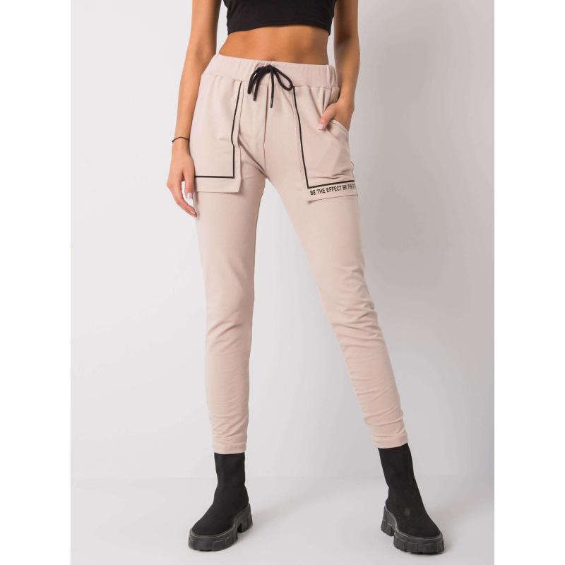 Női WINSLEY melegítőnadrág világos bézs színű