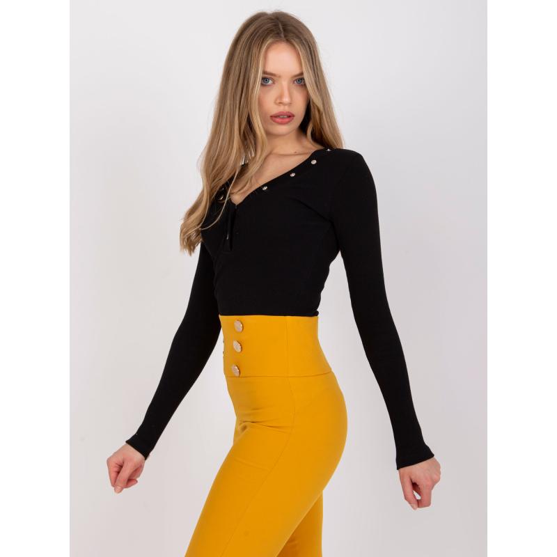 Dámská halenka proužkovaná Tracy RUE PARIS černá