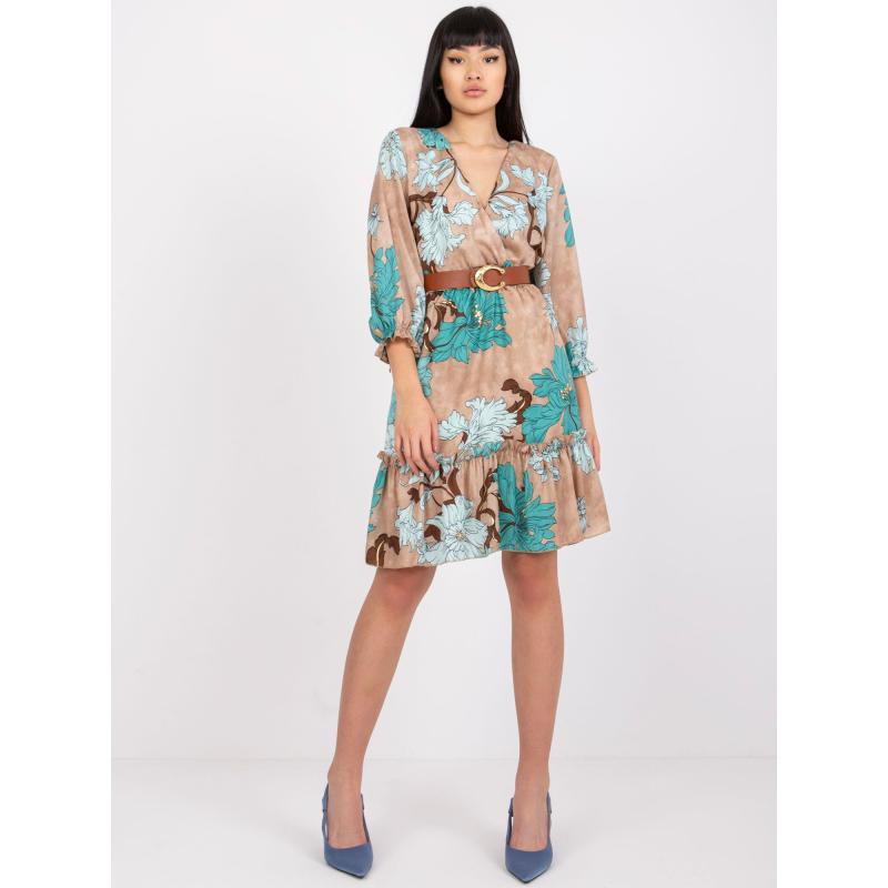 Dámské šaty pruhované PENSACOLA béžové  