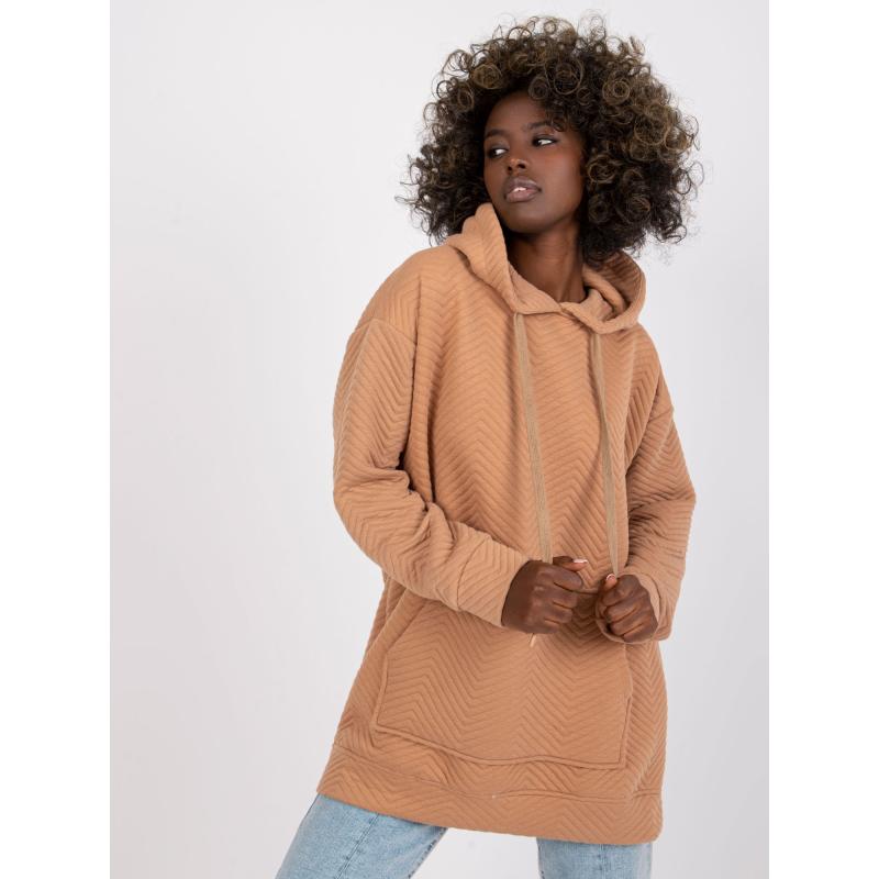 Dámska mikina Atlanta RUE PARIS hnedá