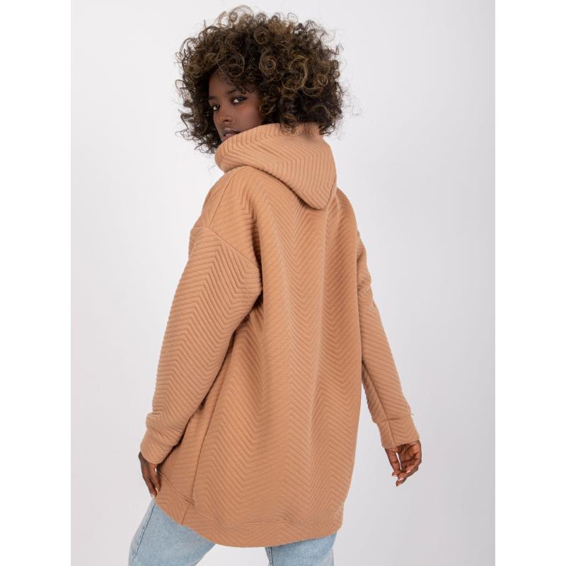 Dámska mikina Atlanta RUE PARIS hnedá