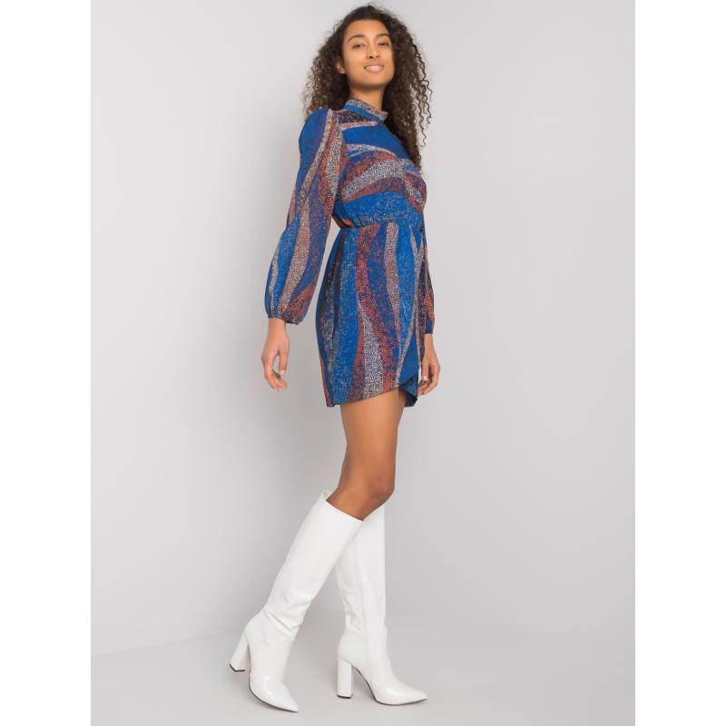 Dámske šaty s potlačou BROOKS tmavomodré