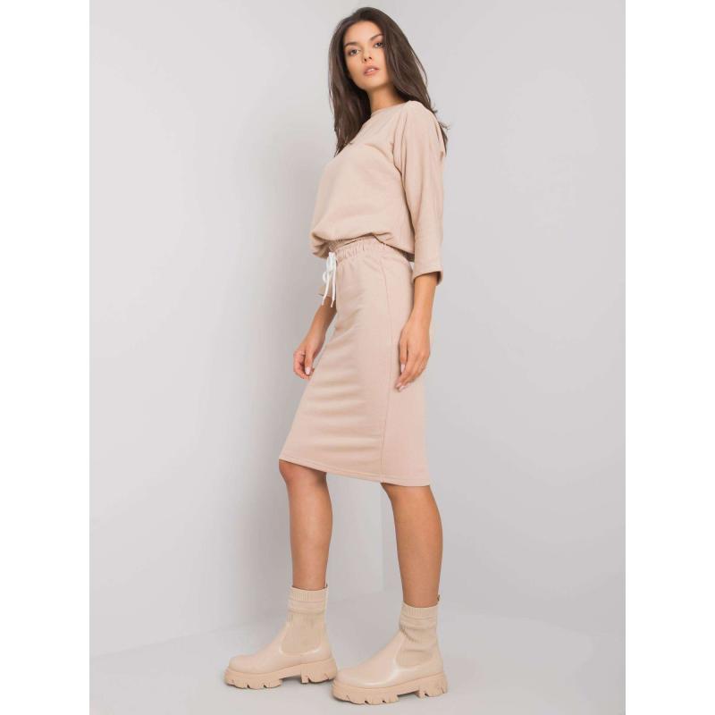 Női szoknyakészlet SAVINA bézs