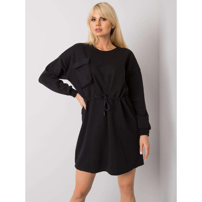 Dámské šaty oversize Kelbi RUE PARIS černé 