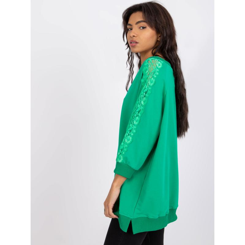 Dámska blúzka Leja RUE PARIS tmavozelená