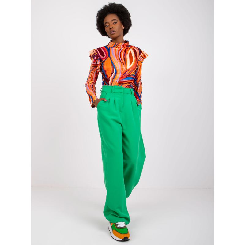 Dámská halenka s volánky LINA oranžová 