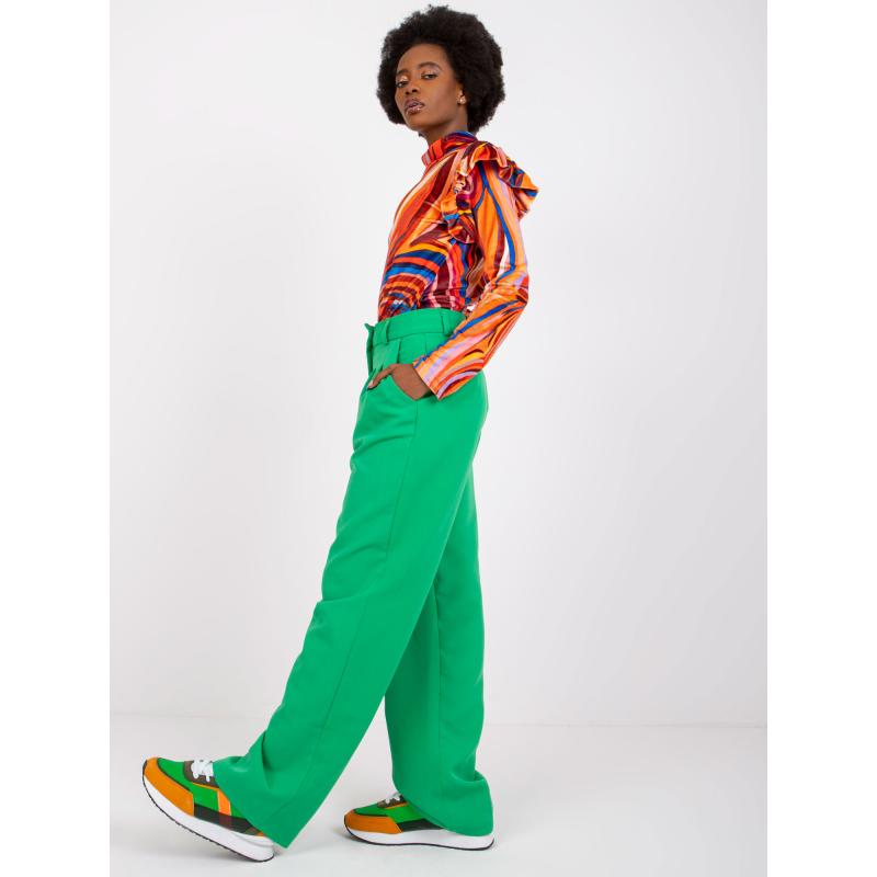 Dámská halenka s volánky LINA oranžová 