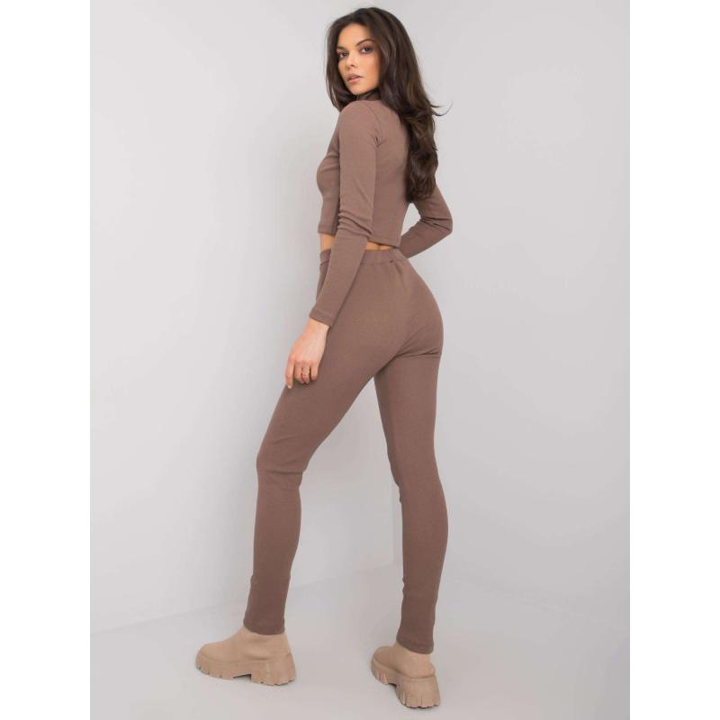 Dámská souprava Ivette RUE PARIS hnědá 