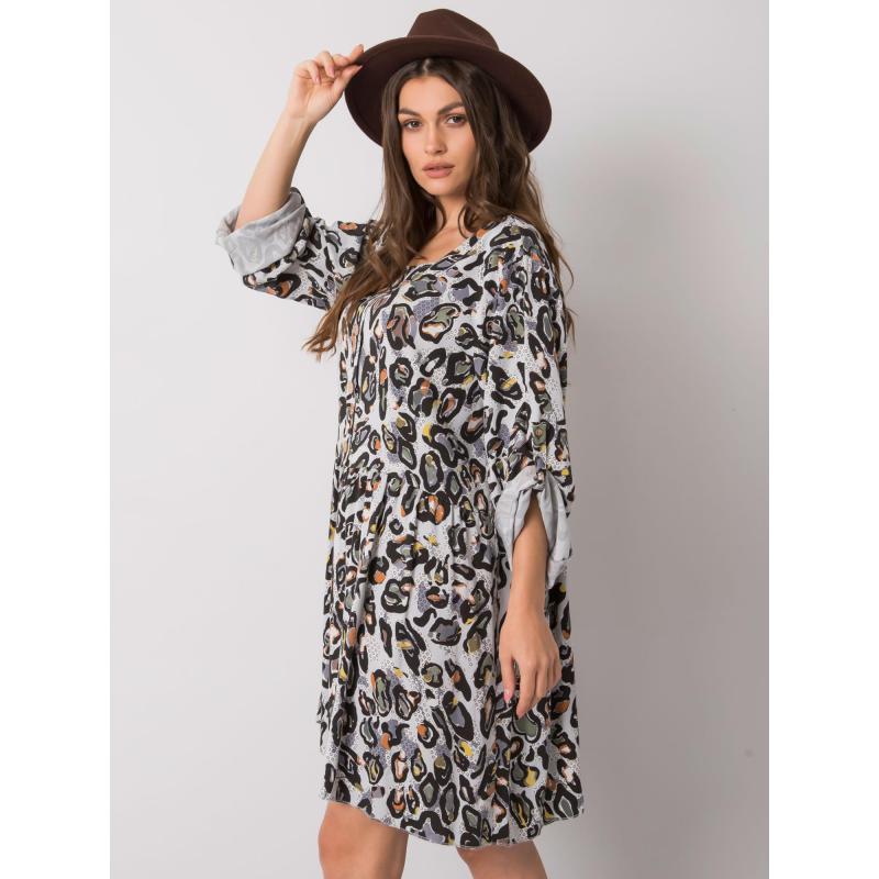 Női EARLENE ruha világos szürke