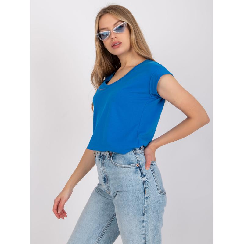 Női Atlanta RUE PARIS T-shirt sötétkék