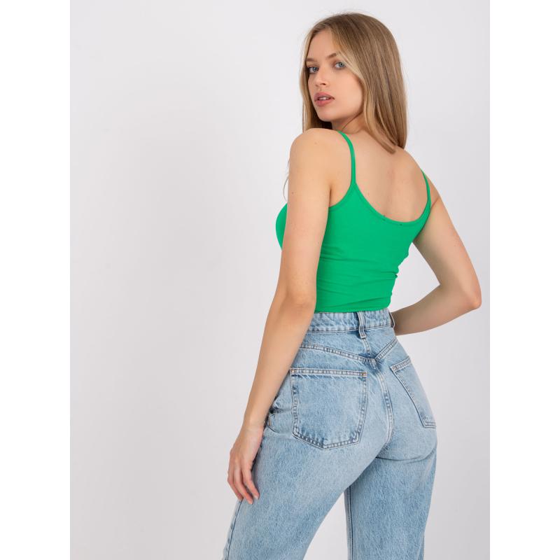 Dámský top INDIANA tmavě zelený