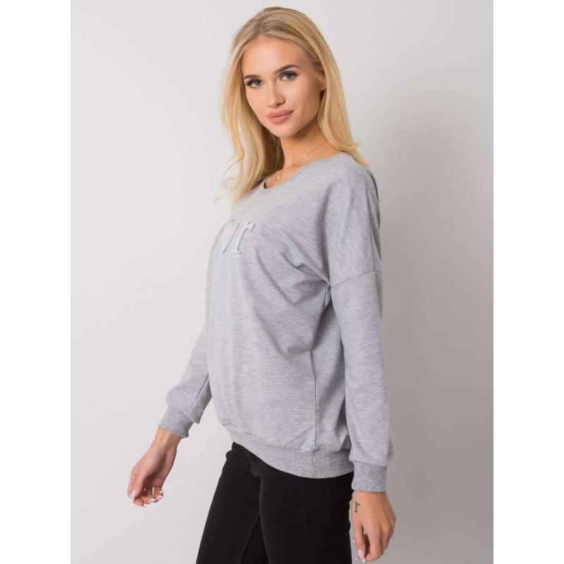 Dámská mikina s kapucí ALOIDA šedá