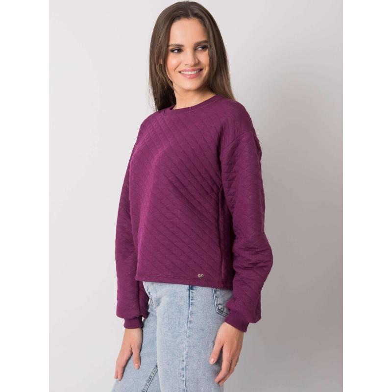 Dámská mikina prošívaná KERSTINE fialová