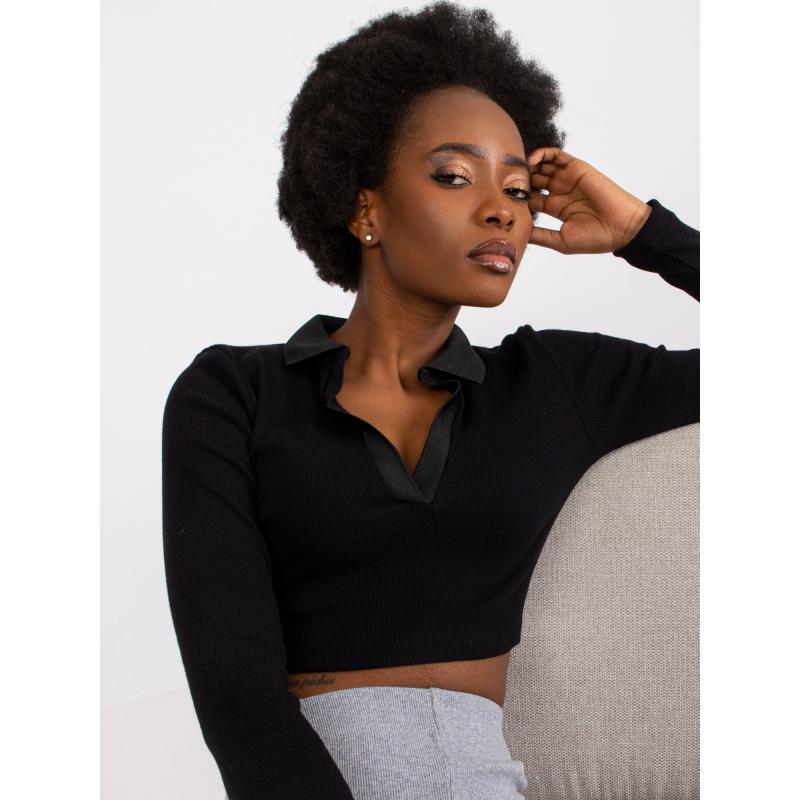 Dámská halenka Flores RUE PARIS černá