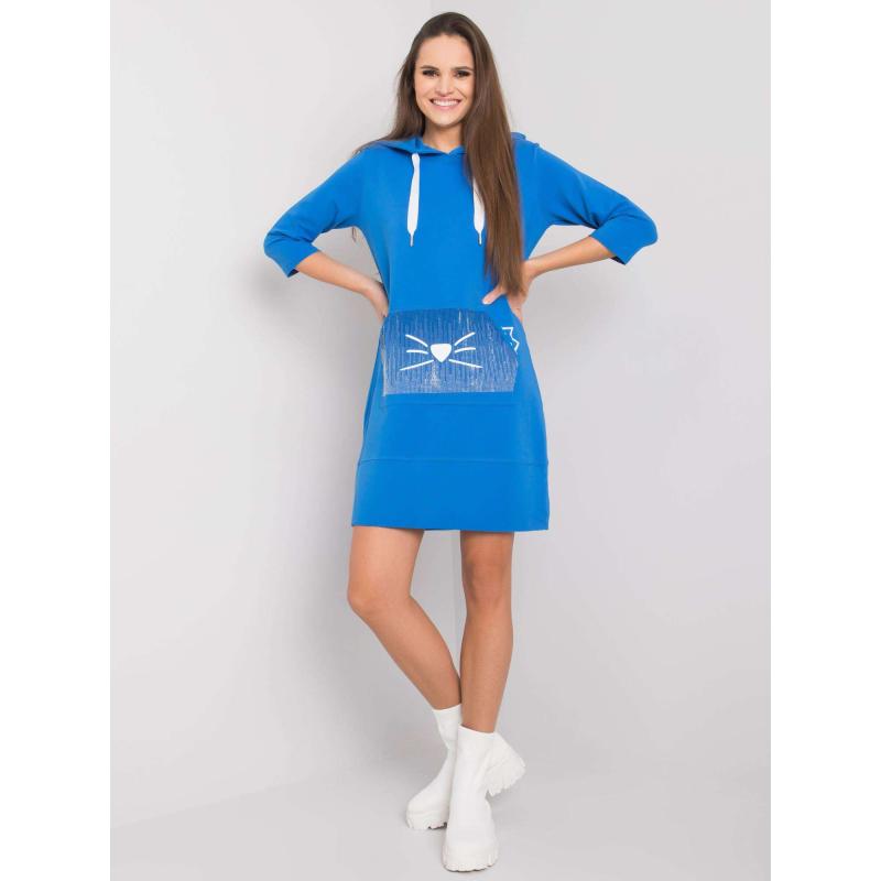 Női ruha ANNE sötétkék