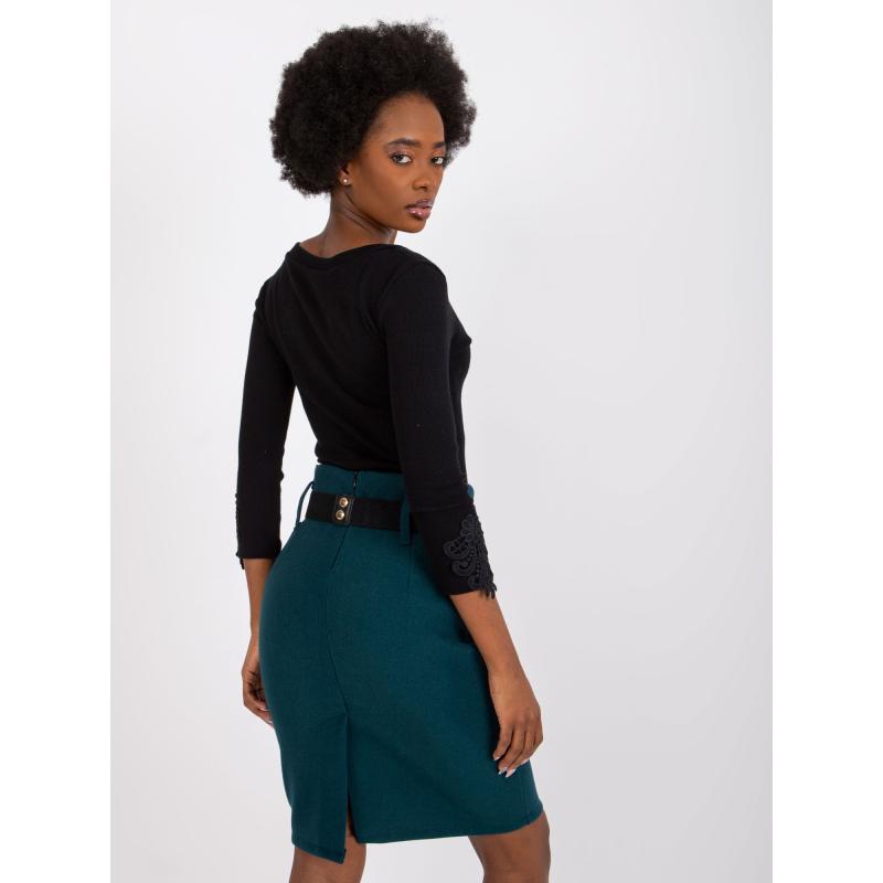 Dámská halenka proužkovaná Alissia RUE PARIS černá 