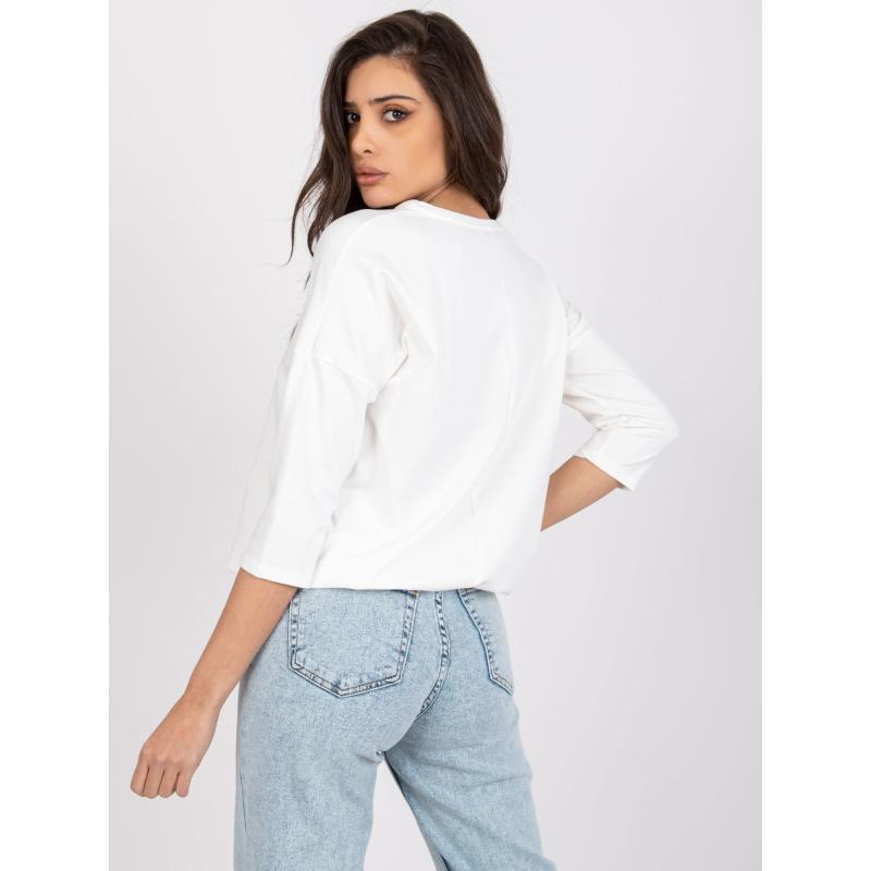 Női blúz BLINDY ekrü színnel