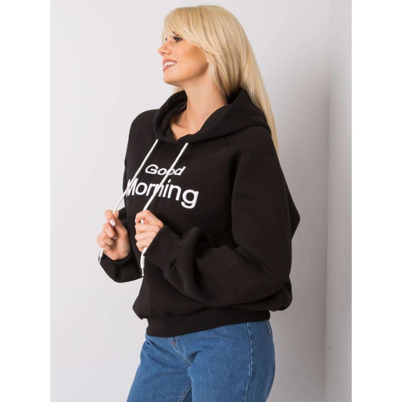 Dámská mikina s kapucí oversize ALICE černá 
