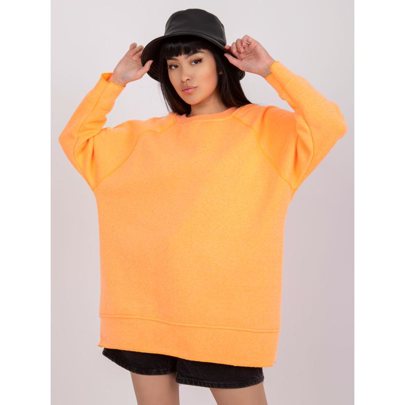 Női kapucnis pulóver MANACOR narancssárga