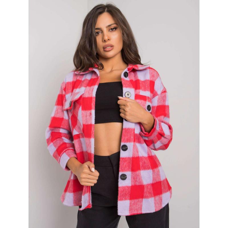 Dámská košile kostkovaná od MELANY červená 