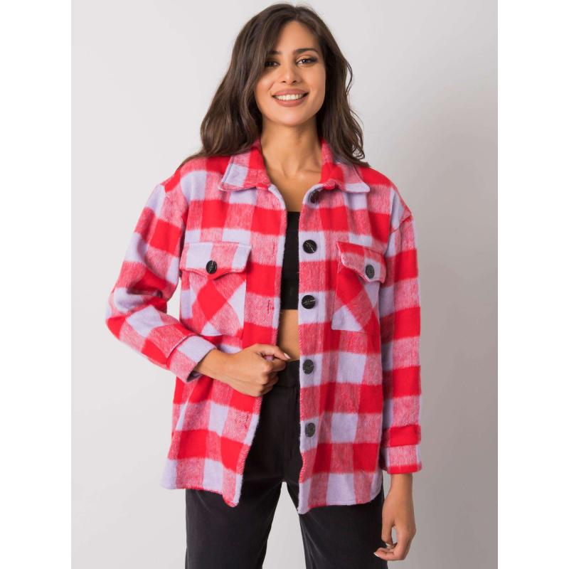 Dámská košile kostkovaná od MELANY červená 