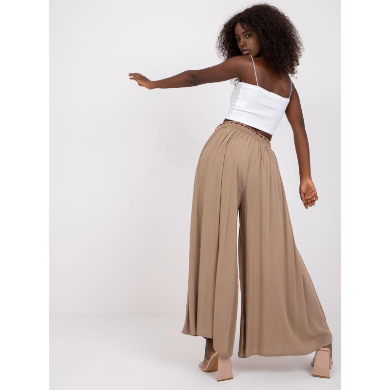 Dámské kalhoty Surie OCH BELLA béžové  