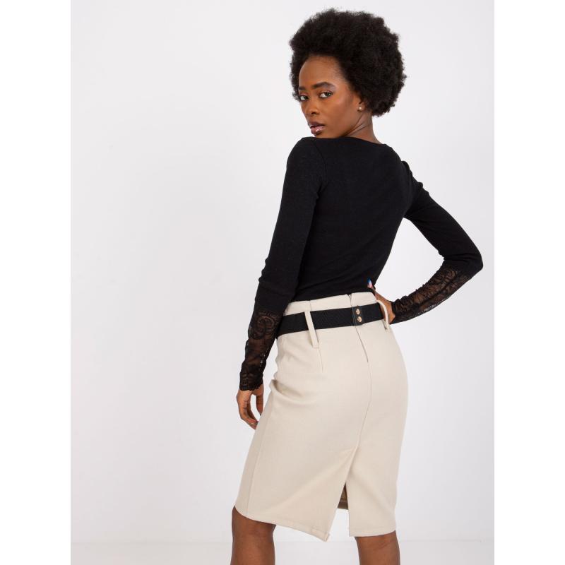 Dámská halenka s krajkou Beatrice RUE PARIS černá 