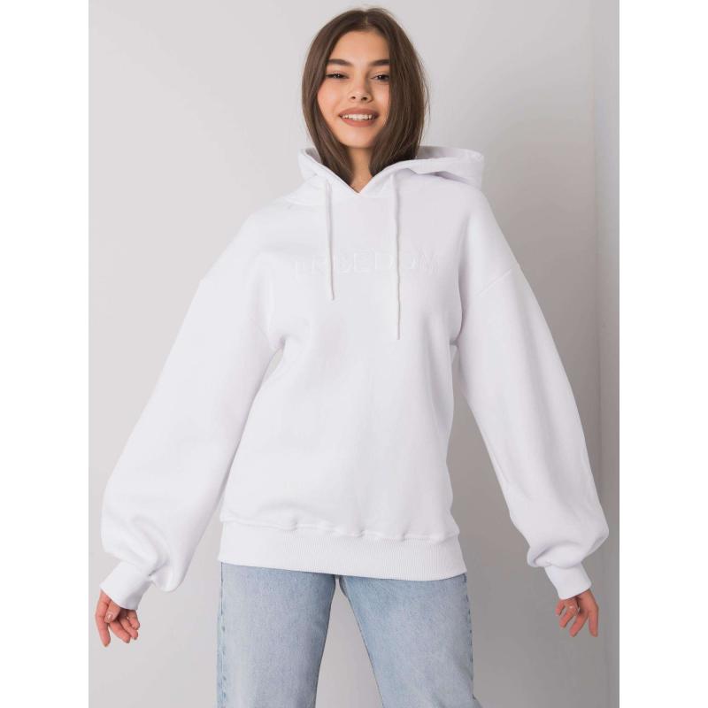 Dámská mikina Carris RUE PARIS s kapucí bílá 