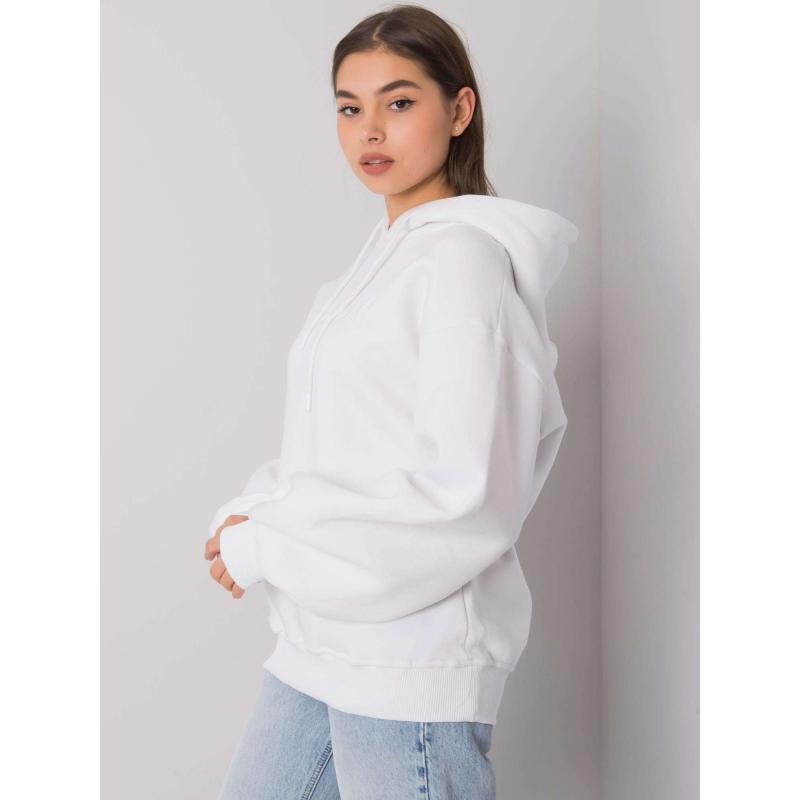 Dámská mikina Carris RUE PARIS s kapucí bílá 