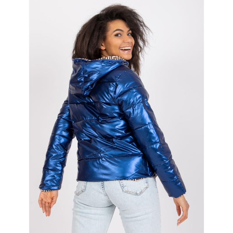 Női fordítható kapucnis kabát ARTA kék