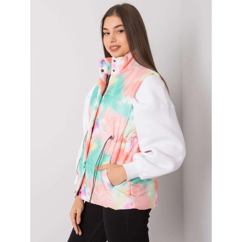 Dámská vesta LOUIE zelenooranžová