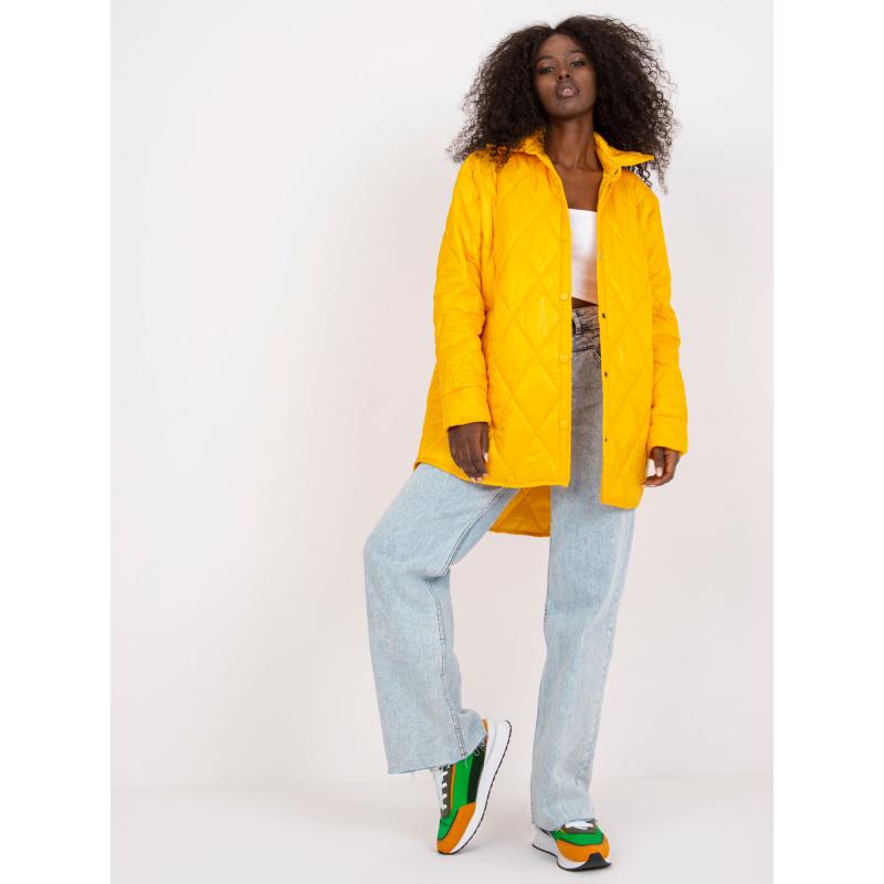 Női tavaszi dzseki Callie RUE PARIS sötétsárga