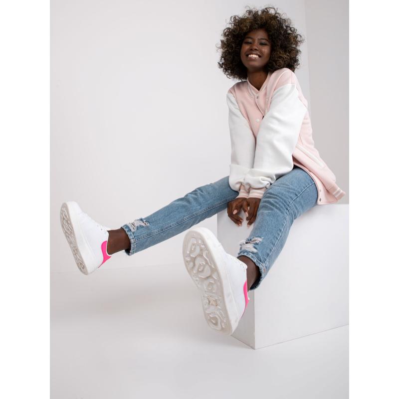 Dámská mikina bomber PALMA světle růžová  